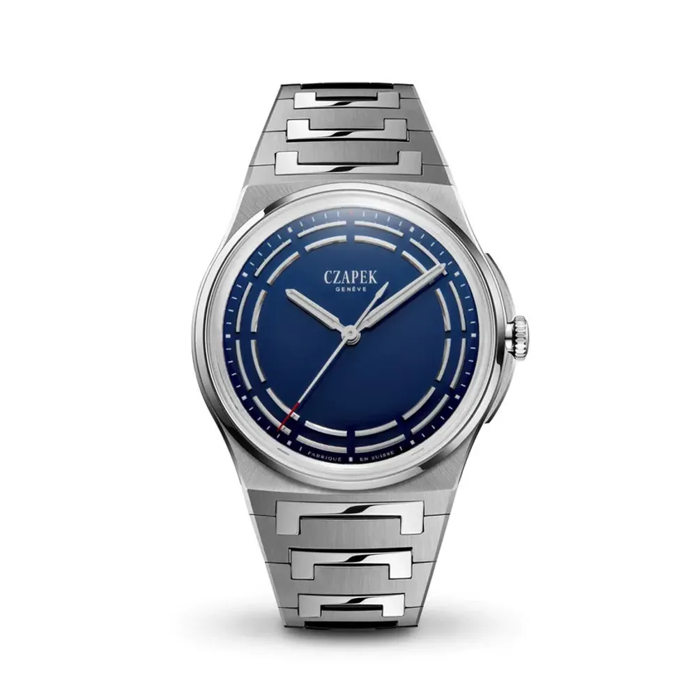 Czapek Antarctique S Titanium Dark Sector Cosmic Blue