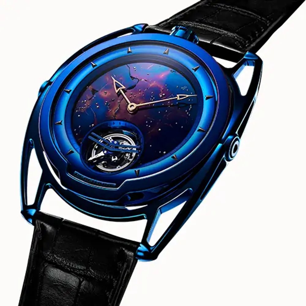 De Bethune DB28 Kind of Blue Tourbillon Meteorite