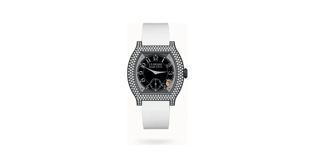 F.P. Journe Élégante 40 mm Titalyt® 12 Rows Of Diamonds