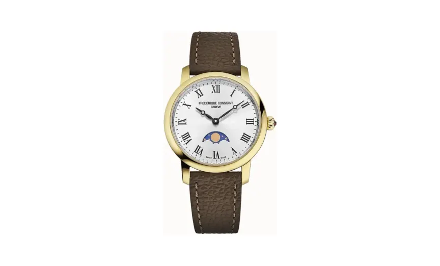 Frederique Constant Classics Slimline Ladies Moonphase, Women · Quartz