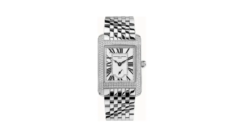 Frederique Constant Classics Carree Small Seconds, Men, Unisex, Women · Quartz