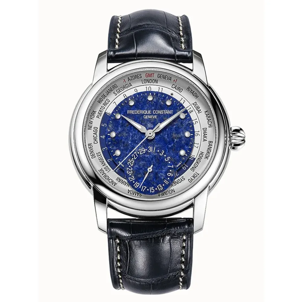 Frederique Constant Manufacture Classic Worldtimer, Men · Automatic