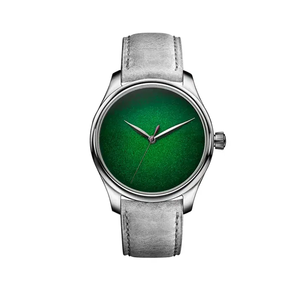 H. Moser & Cie. Endeavour Centre Seconds Concept Lime Green
