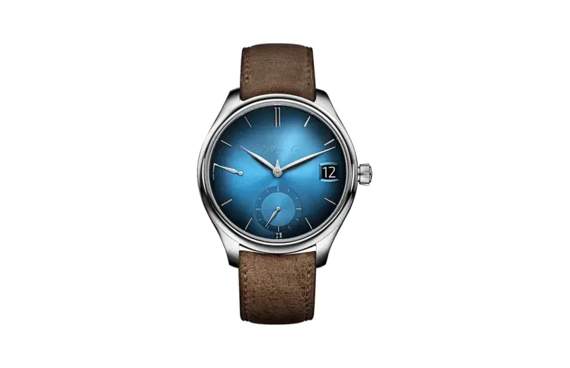 H. Moser & Cie. Endeavour Perpetual Calendar Funky Blue fumé