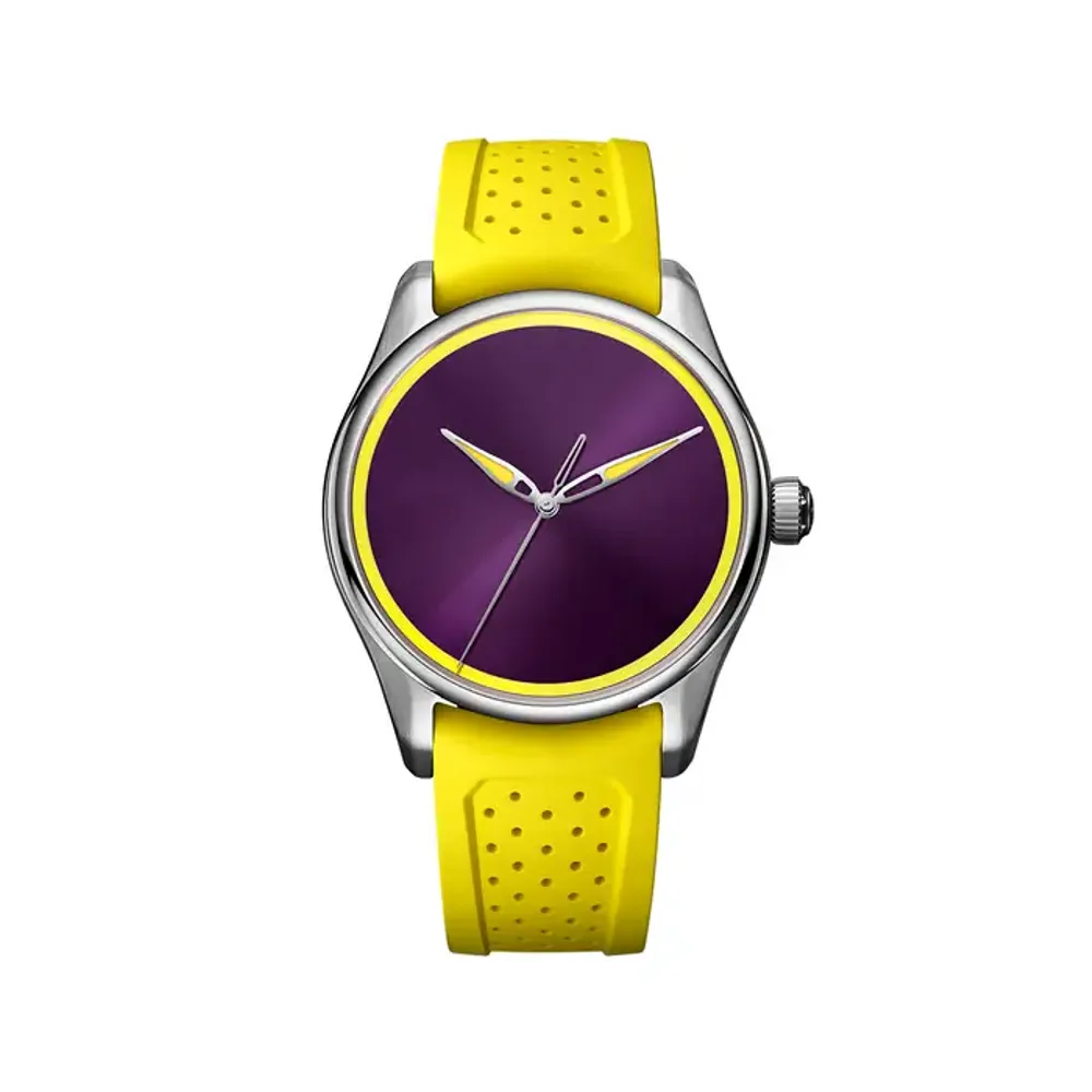H. Moser & Cie. Pioneer Centre Seconds Sun Berry