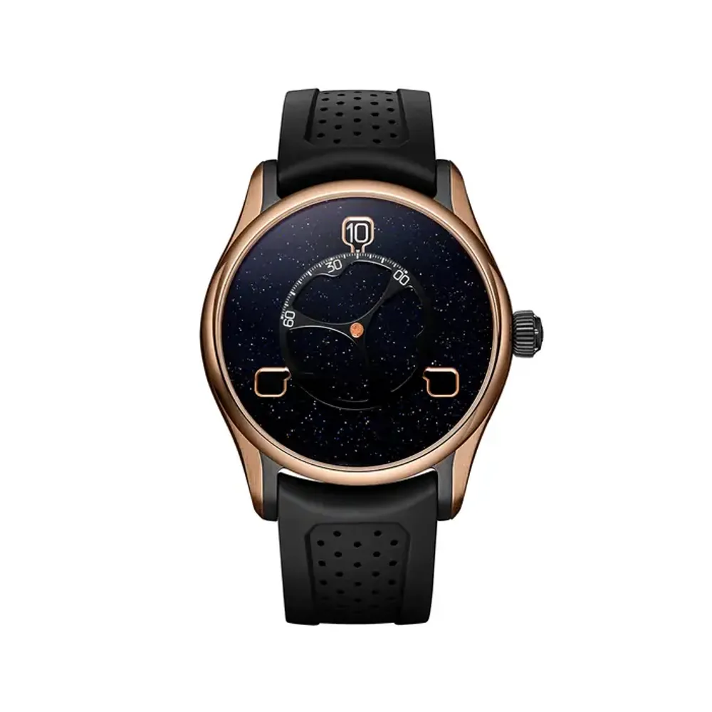 H. Moser & Cie. Pioneer Flying Hours Aventurine