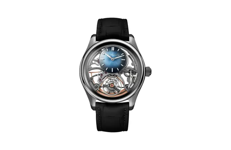 H. Moser & Cie. Pioneer Cylindrical Tourbillon Skeleton