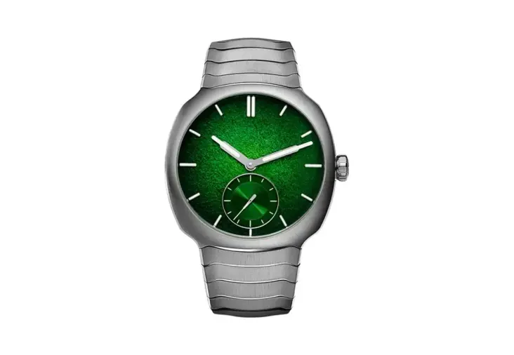 H. Moser & Cie. Streamliner Small Seconds Lime Green Enamel