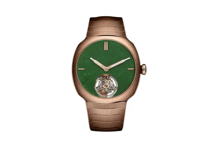 H. Moser & Cie. Streamliner Tourbillon Wyoming Jade