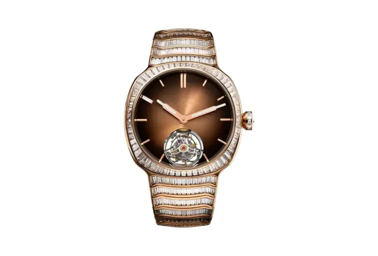 H. Moser & Cie. Streamliner Tourbillon Pierre Gasly Diamonds