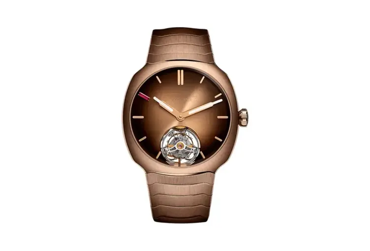 H. Moser & Cie. Streamliner Tourbillon Pierre Gasly Edition on Gold