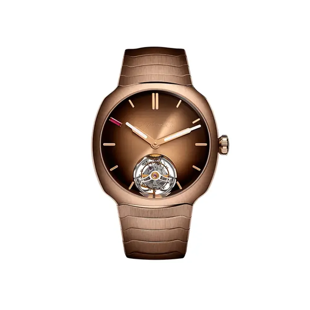 H. Moser & Cie. Streamliner Tourbillon Pierre Gasly Edition on Gold