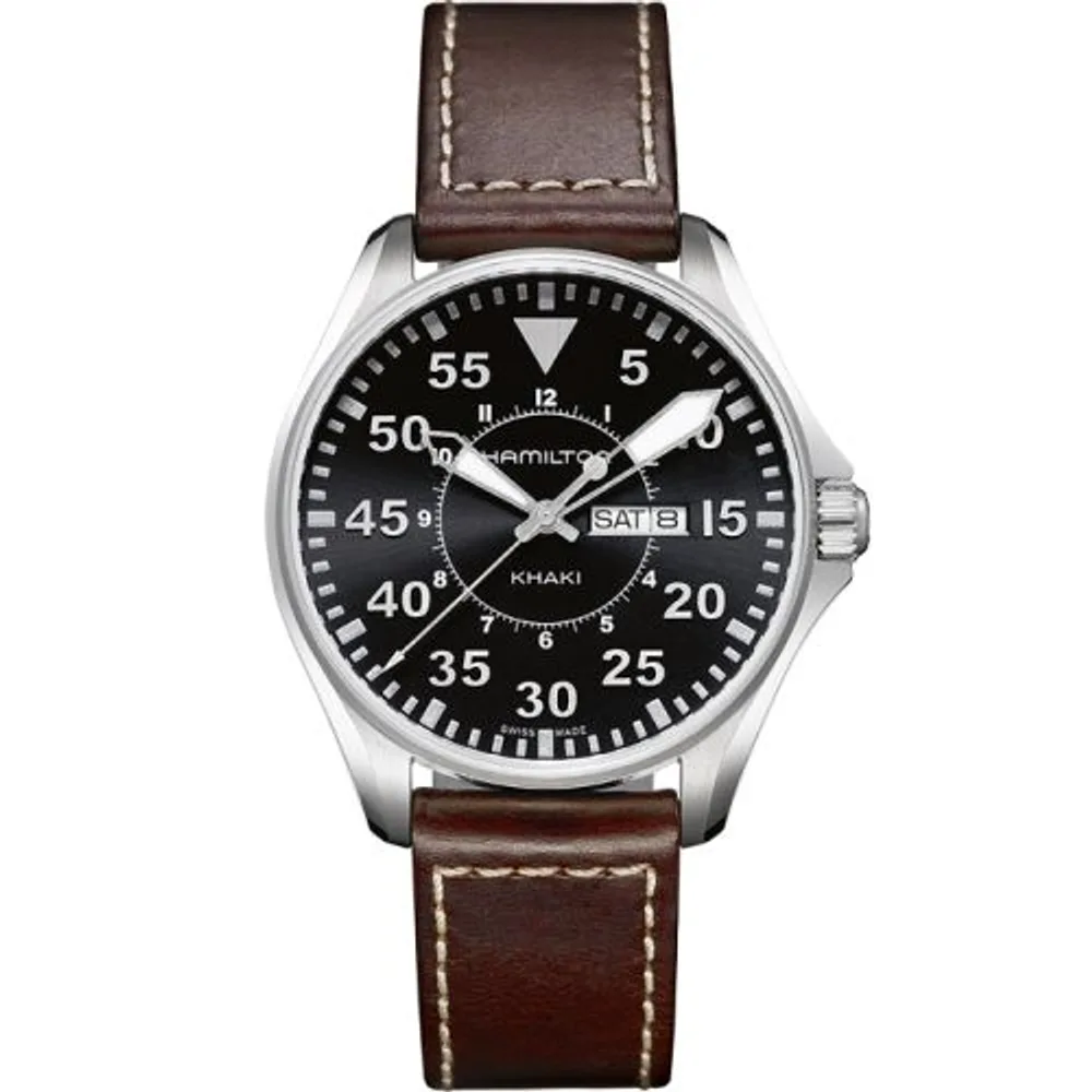 Hamilton Khaki Aviation Pilot Day Date Quartz