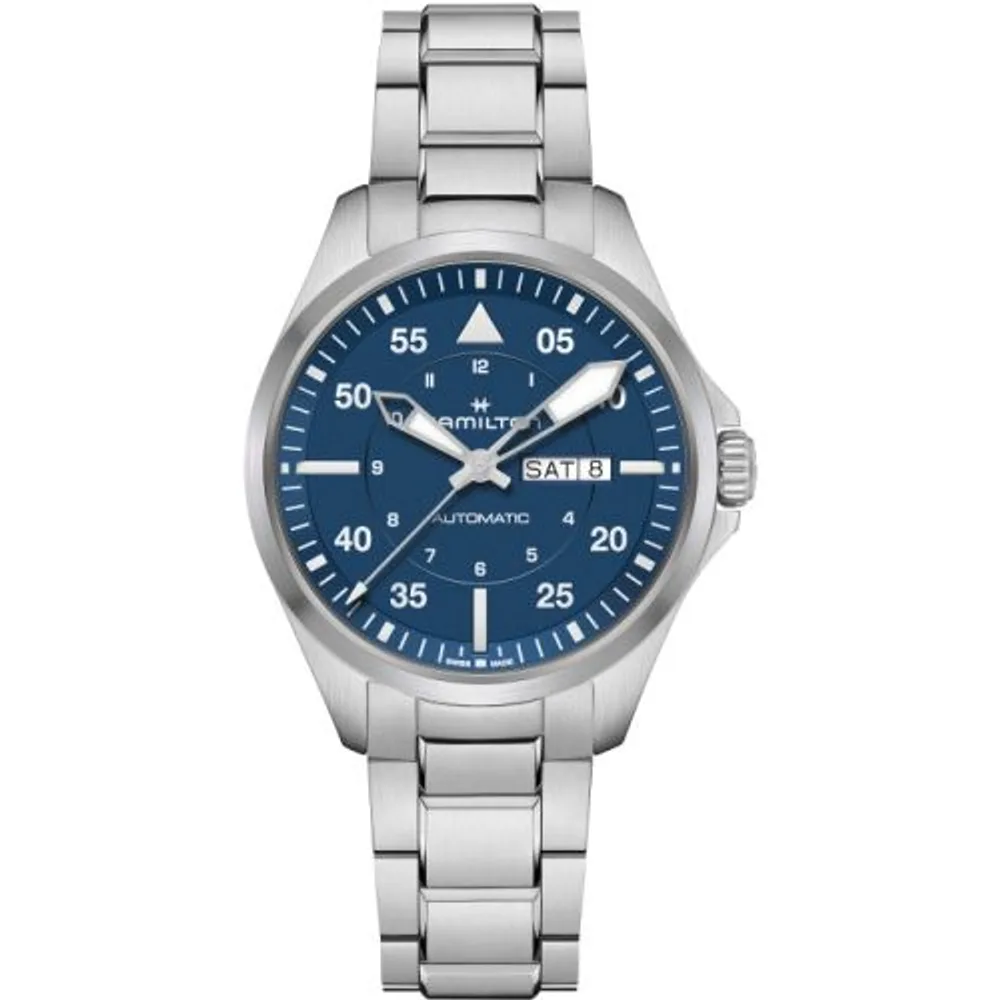 Hamilton Khaki Aviation Pilot Day Date Auto