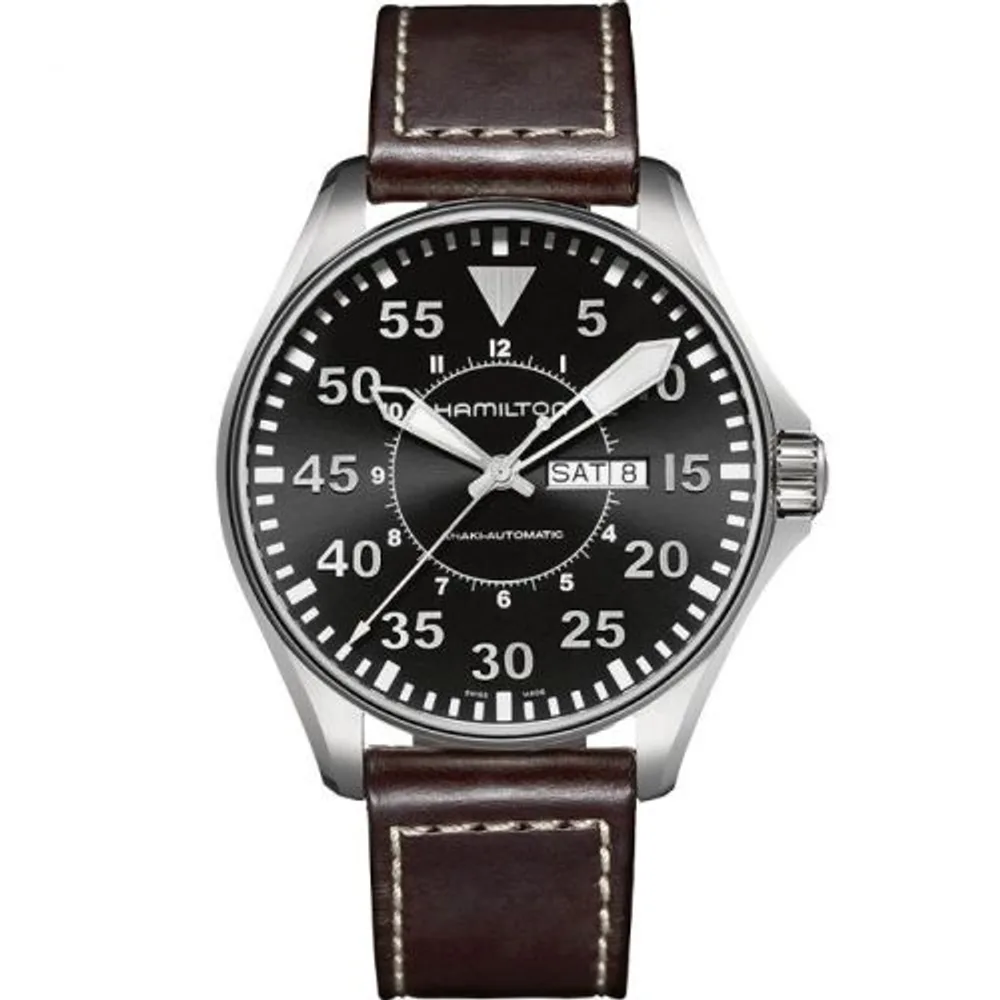 Hamilton Khaki Aviation Pilot Day Date Auto