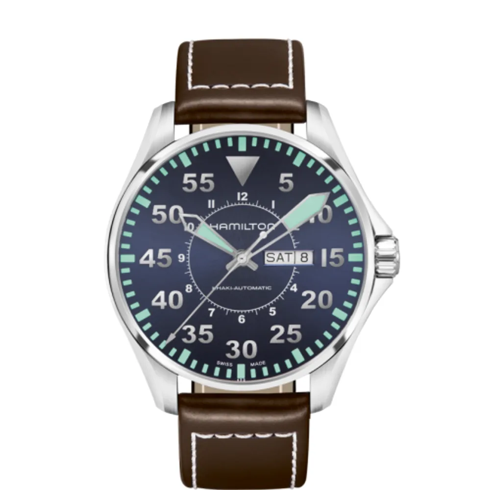 Hamilton Khaki Aviation Pilot Day Date Auto