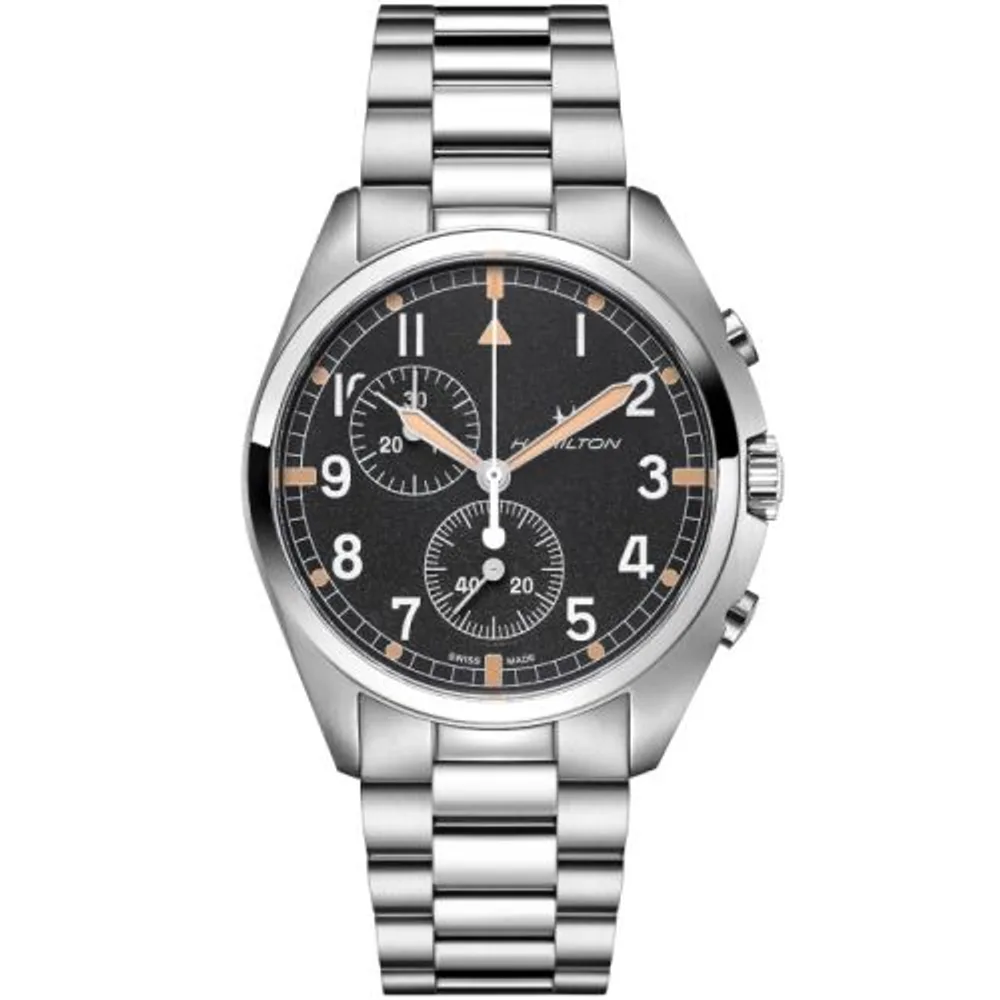 Hamilton Khaki Aviation Pilot Pioneer Chrono Quartz