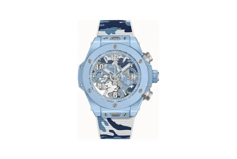 Hublot Big Bang Unico Sky Blue Camo 44 mm