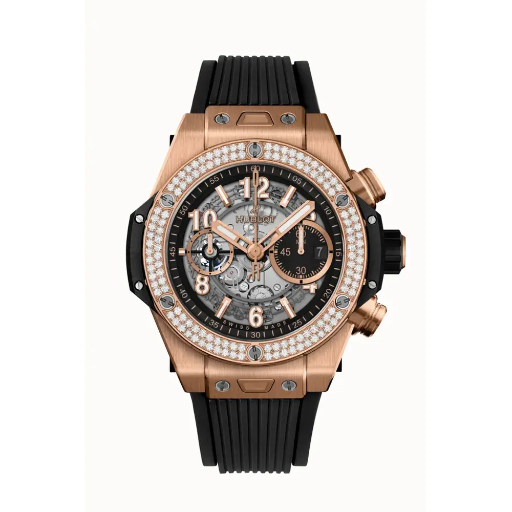 Hublot Big Bang Unico King Gold Diamonds 44 mm