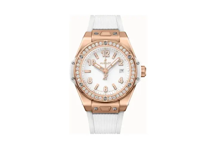 Hublot Big Bang One Click King Gold White Diamonds 33 mm