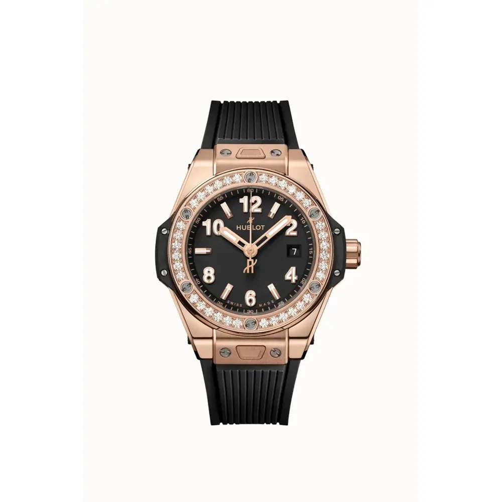 Hublot Big Bang One Click King Gold Diamonds 33 mm