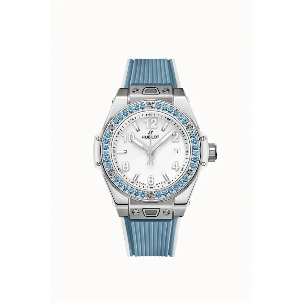 Hublot Big Bang One Click Joyful Steel Sky Blue 33 mm