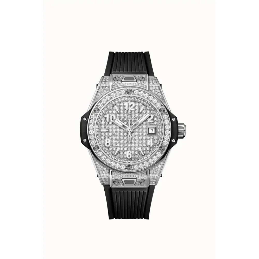 Hublot Big Bang One Click Steel Full Pavé 33 mm