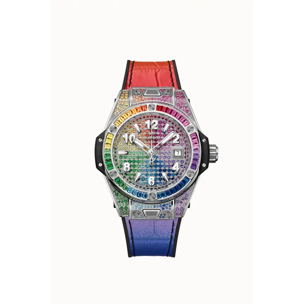 Hublot Big Bang One Click Steel Rainbow 33 mm