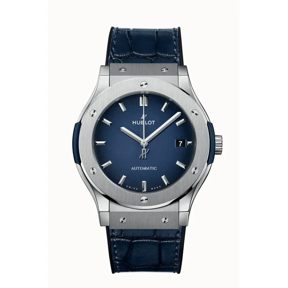 Hublot Classic Fusion Titanium Deep Blue 45 mm