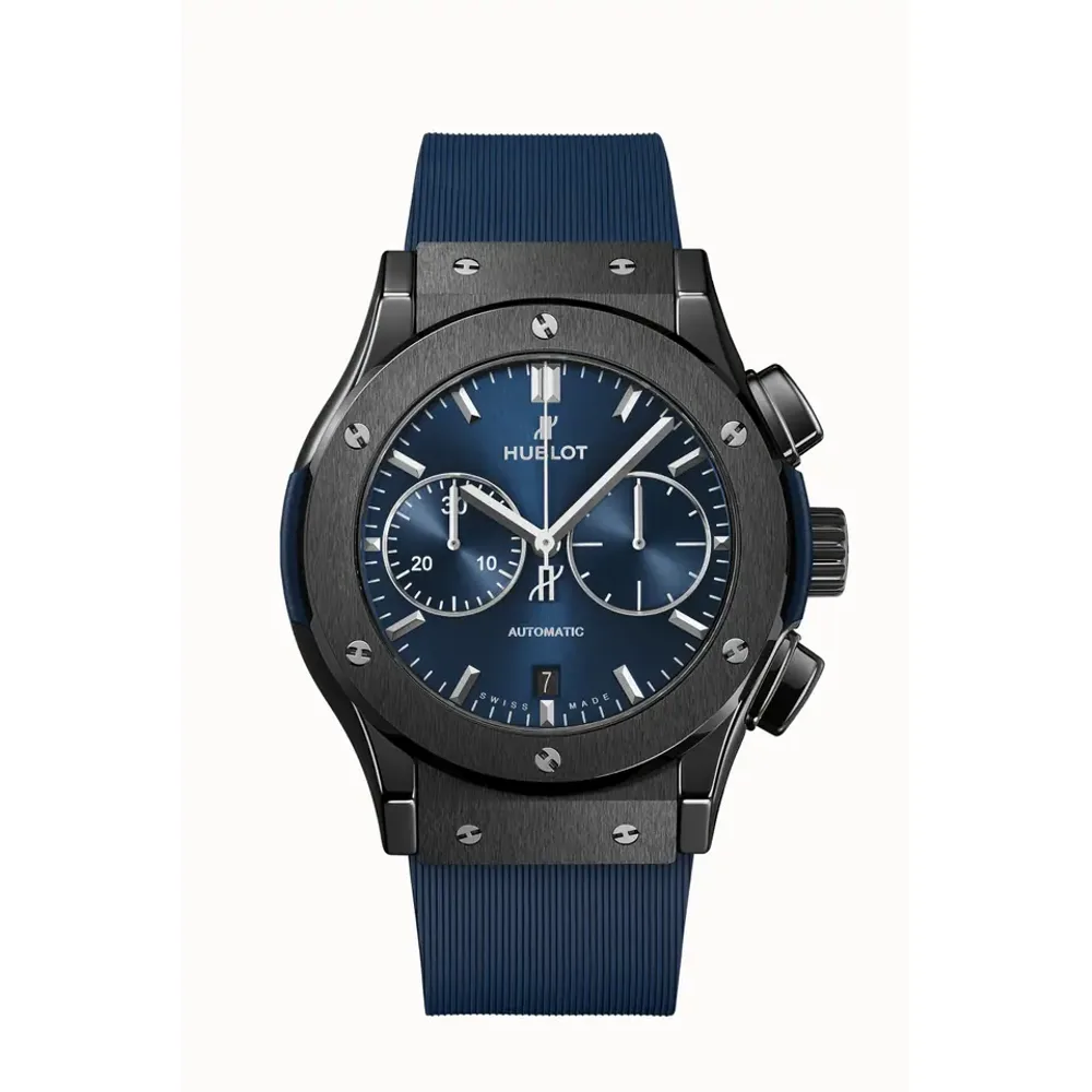 Hublot Classic Fusion Ceramic Blue Chronograph 45 mm