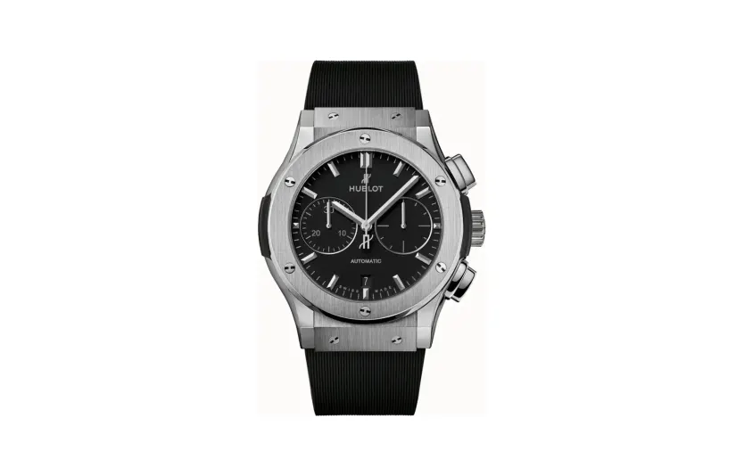 Hublot Classic Fusion Chronograph Titanium on Rubber 45 mm