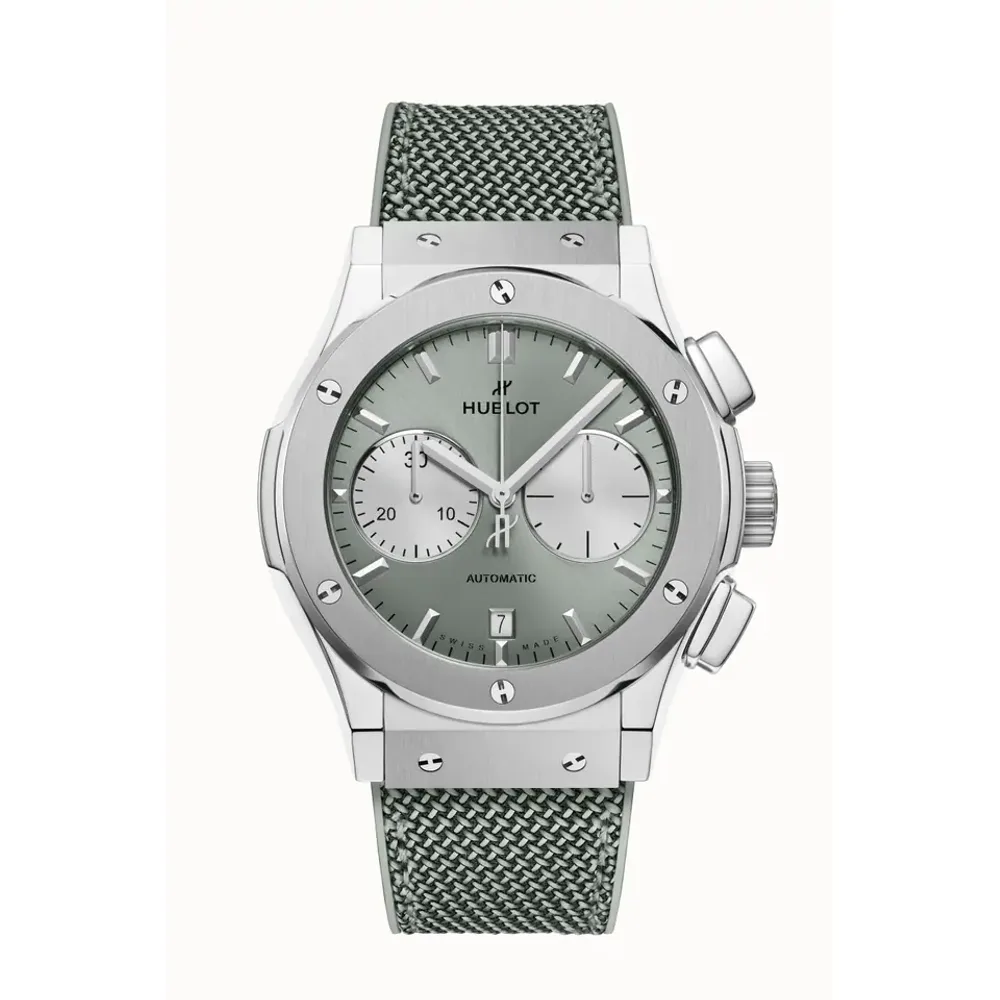 Hublot Classic Fusion Chronograph Titanium Sage Green 45 mm