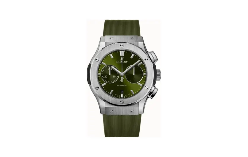 Hublot Classic Fusion Chronograph Titanium Green 45 mm