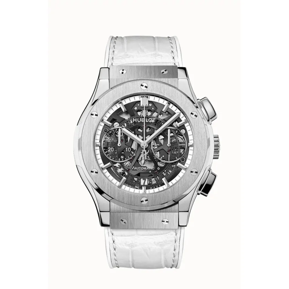 Hublot Classic Fusion Aerofusion Chronograph All White 45 mm