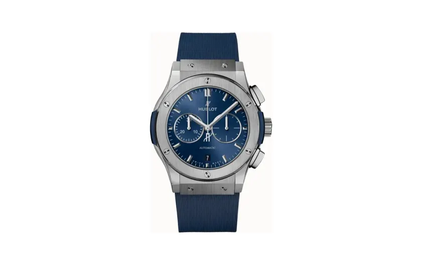 Hublot Classic Fusion Chronograph Titanium Blue 42 mm