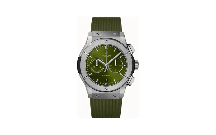 Hublot Classic Fusion Chronograph Titanium Green 42 mm
