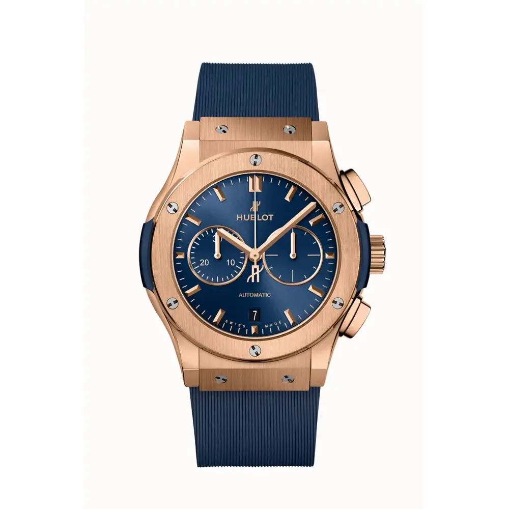 Hublot Classic Fusion Chronograph King Gold Blue 42 mm