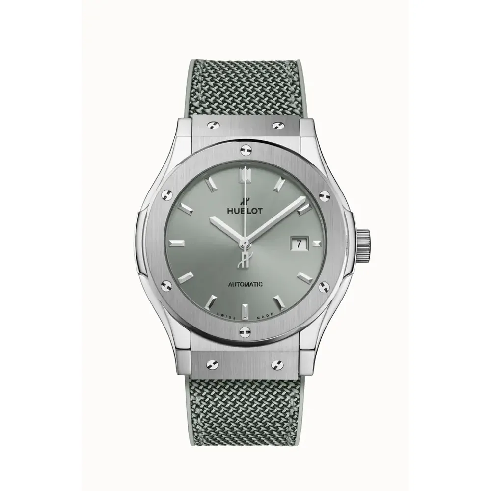 Hublot Classic Fusion Titanium Sage Green 42 mm
