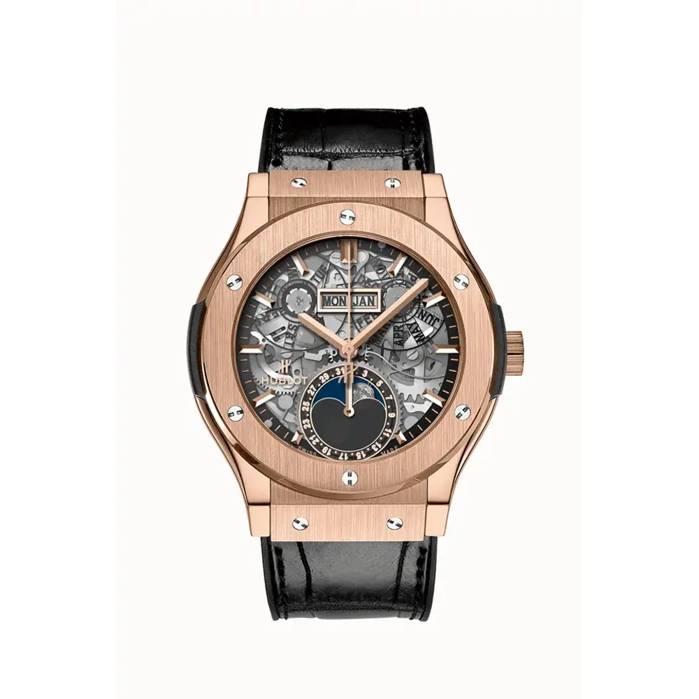 Hublot Classic Fusion Aerofusion Moonphase King Gold 42 mm