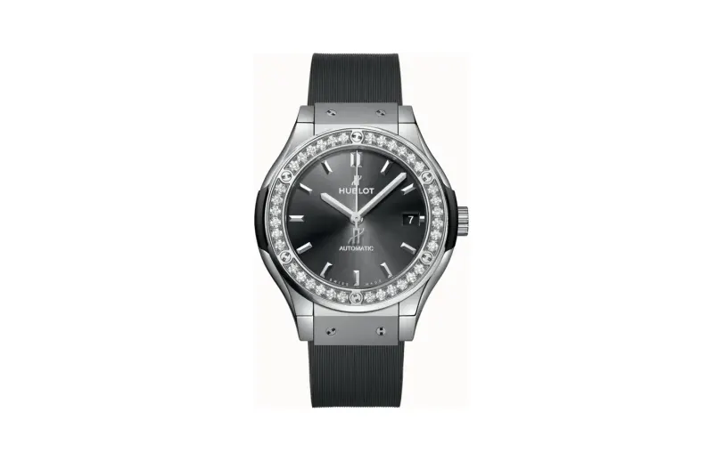 Hublot Classic Fusion Racing Grey Titanium Diamonds 38 mm