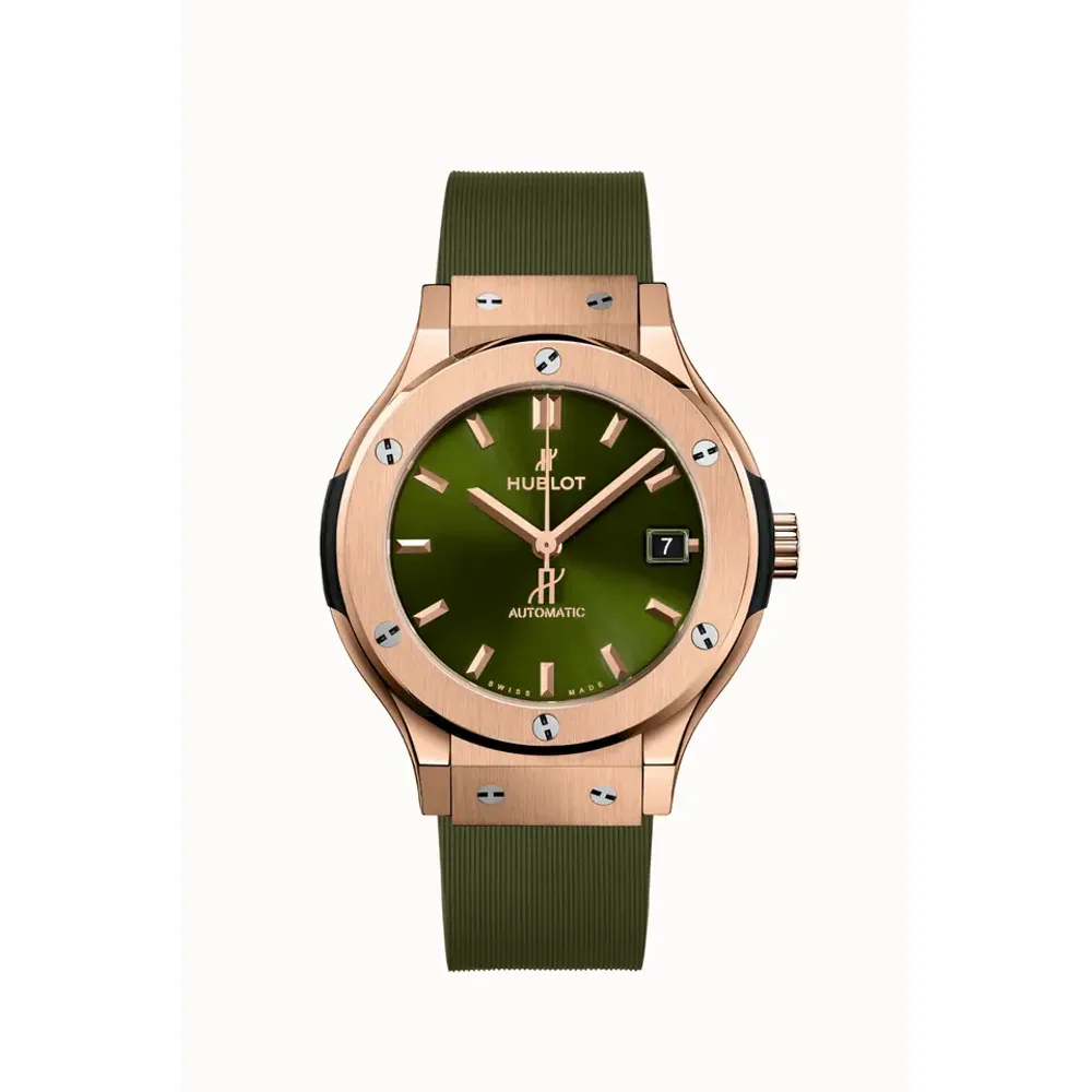 Hublot Classic Fusion King Gold Green 38 mm