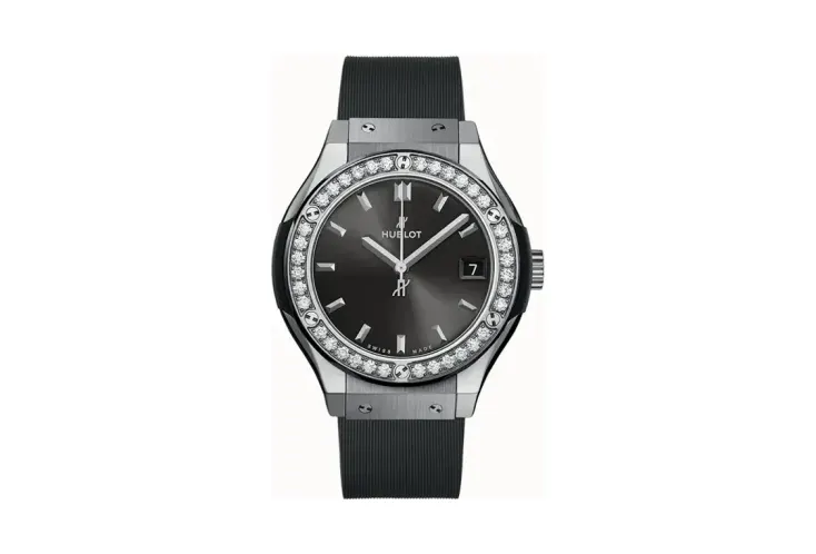 Hublot Classic Fusion Racing Grey Titanium Diamonds 33 mm