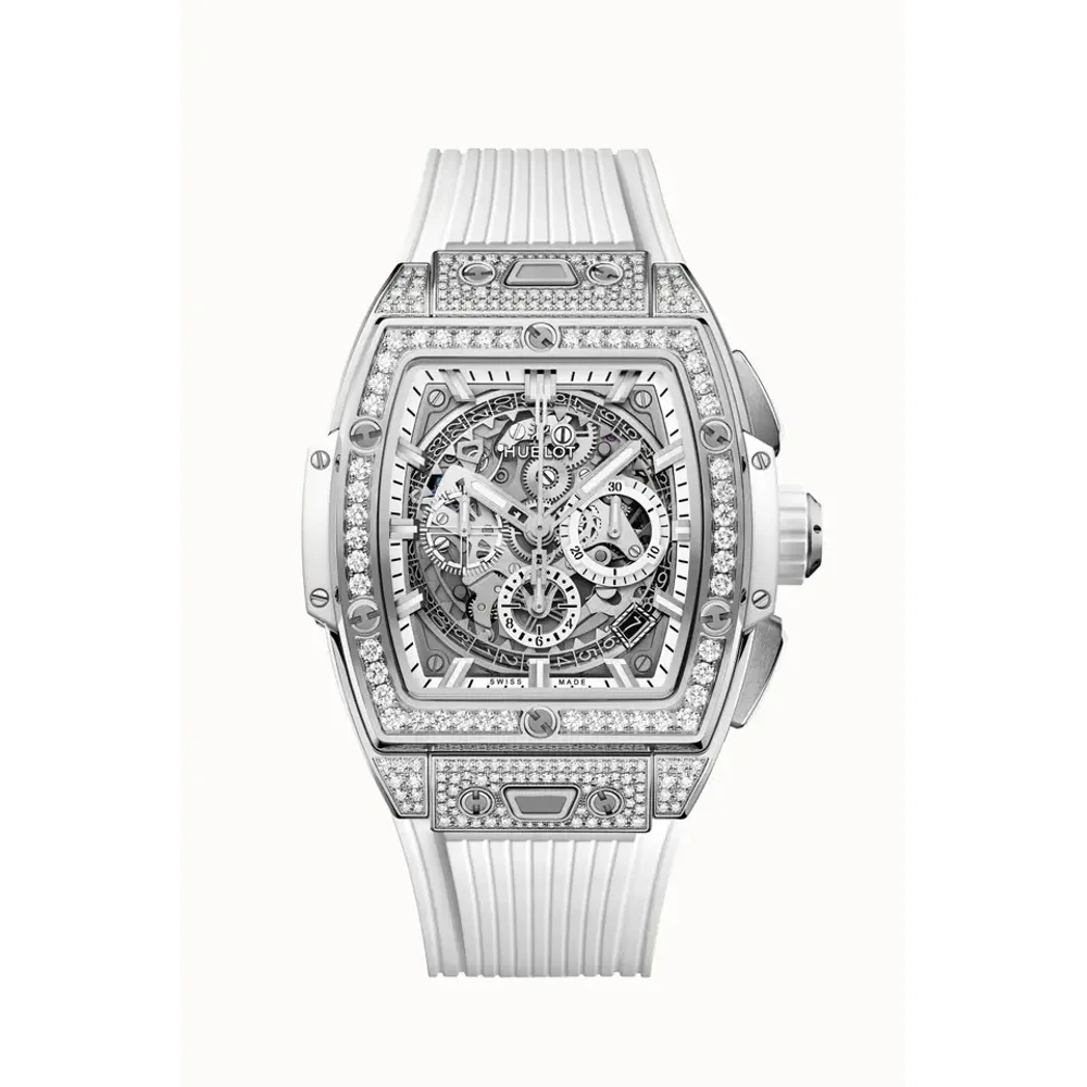Hublot Spirit of Big Bang Titanium White Pavé 42 mm