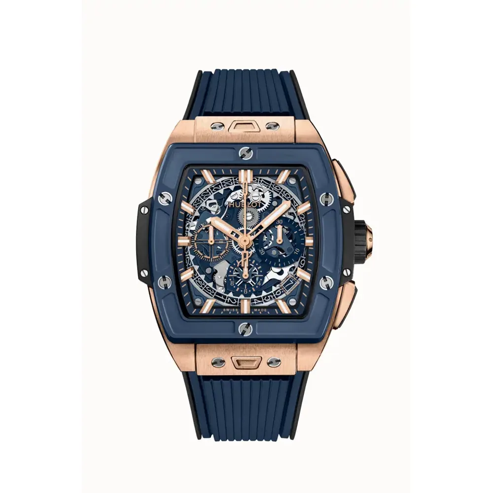Hublot Spirit of Big Bang King Gold Blue Ceramic 42 mm
