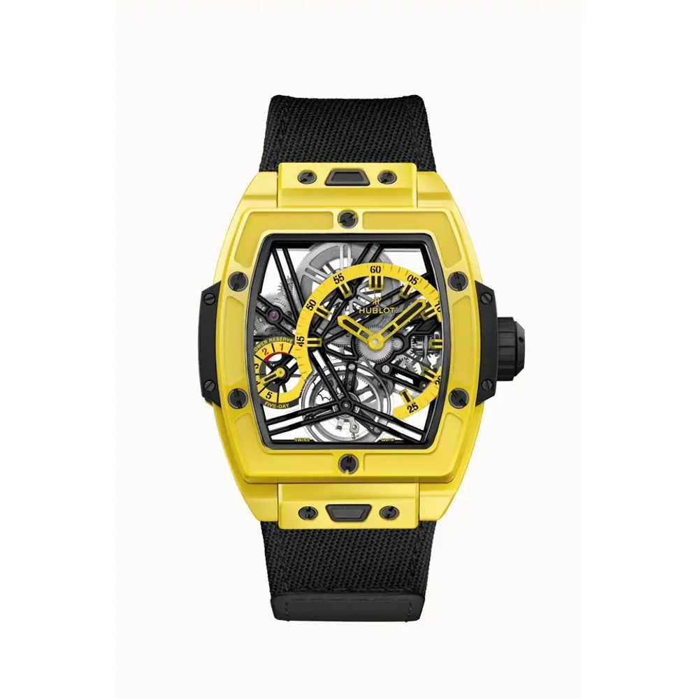 Hublot Spirit of Big Bang Tourbillon 5-Day Power Reserve Yellow Magic 42 mm