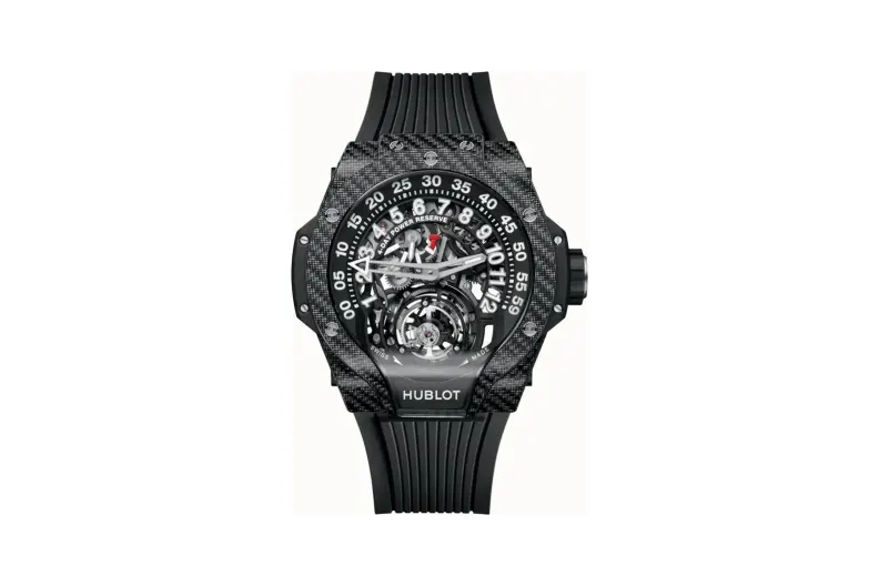 Hublot MP Collection MP-13 Tourbillon Bi-Axis Retrograde Black Carbon 44 mm