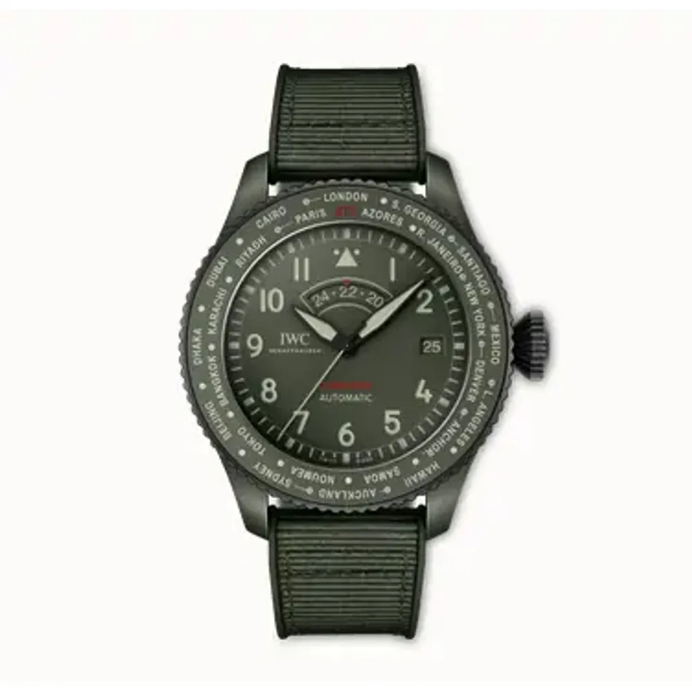 IWC Pilot’s Watch Timezoner TOP GUN Woodland
