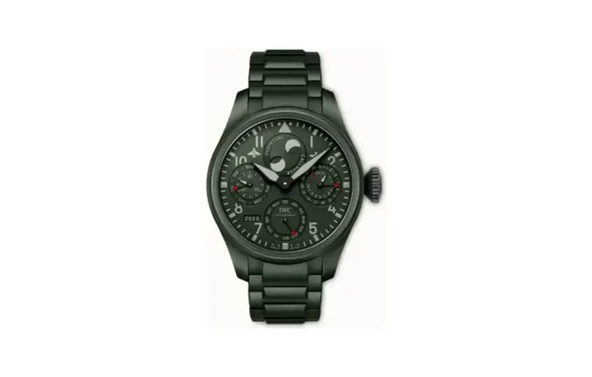IWC Big Pilot’s Watch Perpetual Calendar TOP GUN Woodland