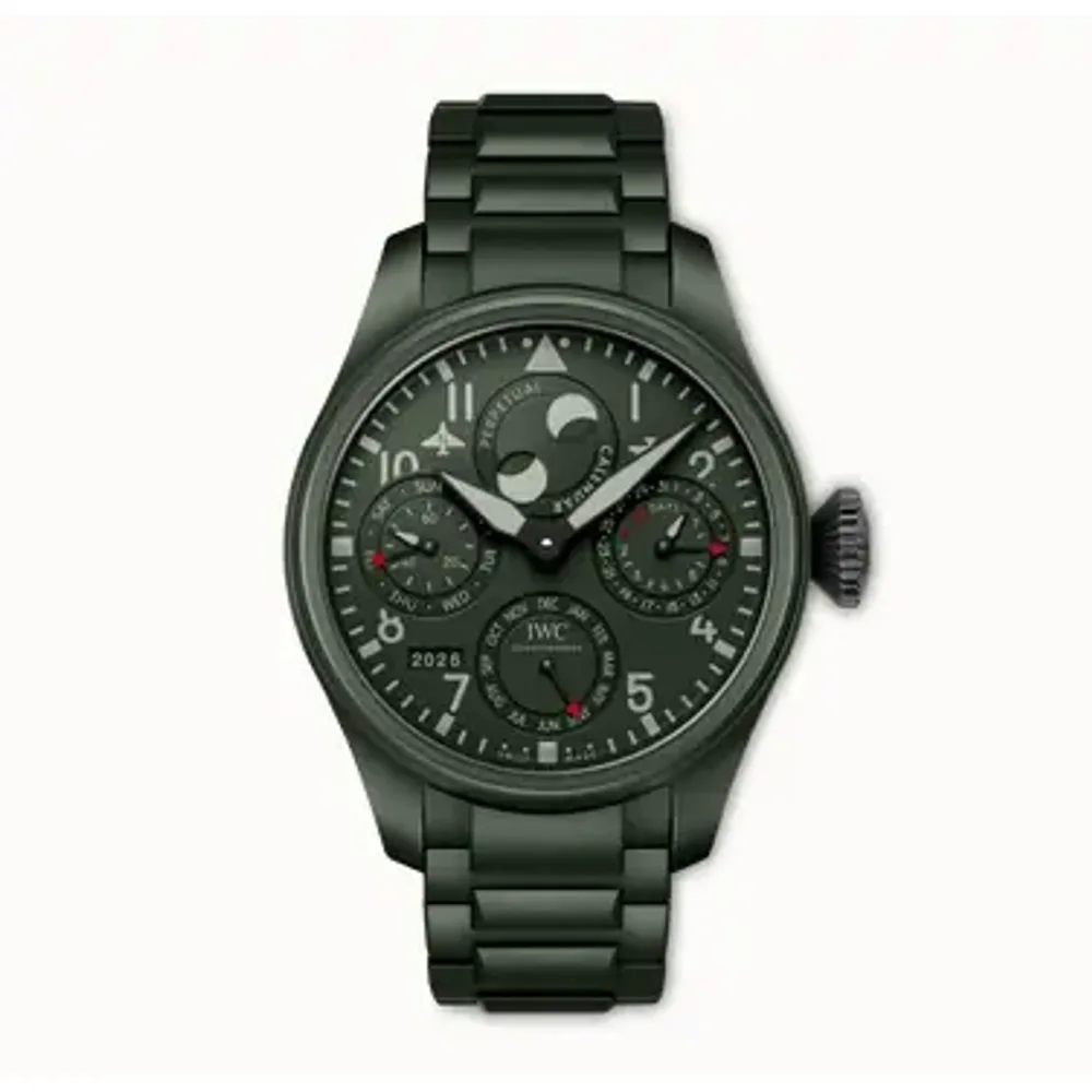 IWC Big Pilot’s Watch Perpetual Calendar TOP GUN Woodland