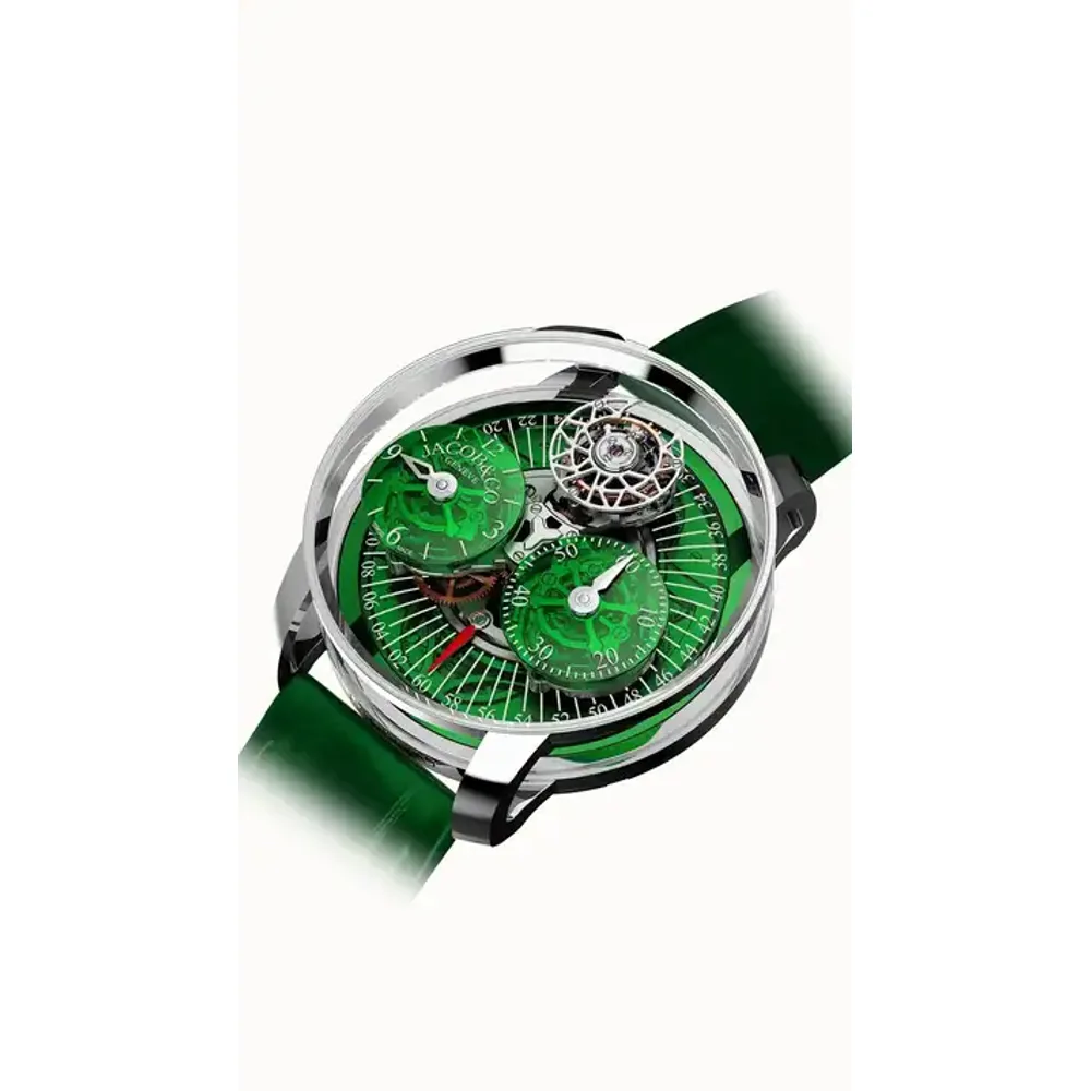Jacob & Co. Astronomia Regulator — Titanium (Green)